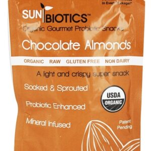 Comprar amêndoas cruas orgânicas chocolate - 1. 5 oz. Sunbiotics preço no brasil alimentos & lanches castanhas suplemento importado loja 39 online promoção -