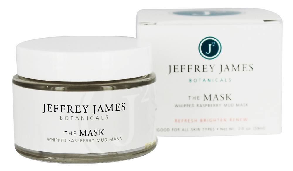 A máscara de lama chicoteada máscara de framboesa - 2 oz. Jeffrey James Botanicals