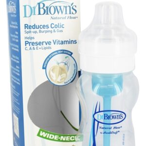 Comprar garrafa de bebé de pescoço largo natural - 8 oz. Dr. Brown's preço no brasil mamadeiras e acessórios saúde de crianças & bebês suplemento importado loja 41 online promoção -