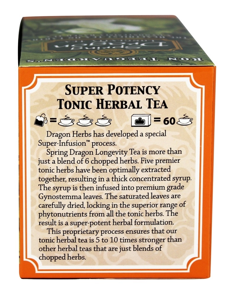 Chá Da Longevidade De Dragon Da Primavera Livre De Cafeína - 1.8 oz. Dragon Herbs - Imagem 3
