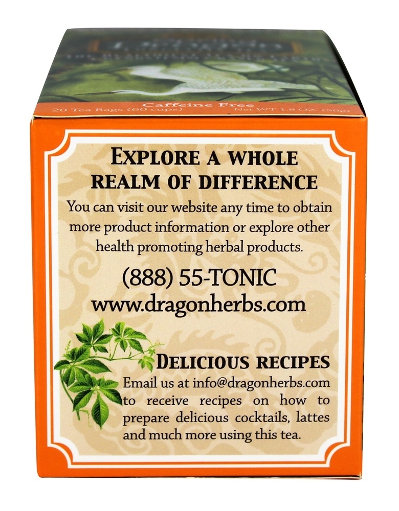 Chá Da Longevidade De Dragon Da Primavera Livre De Cafeína - 1.8 oz. Dragon Herbs - Imagem 5