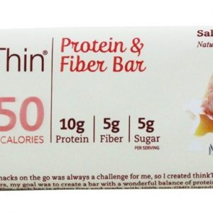Comprar thinkthin inclinar proteína & fibra bar salgado caramelo - 1. 41 oz. Think products preço no brasil barras de proteínas barras nutricionais suplemento importado loja 187 online promoção -