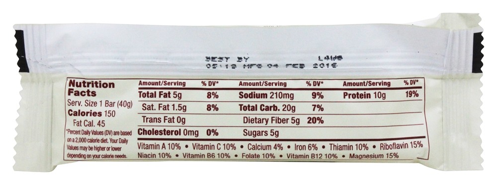 thinkthin Inclinar Proteína & Fibra Bar Salgado Caramelo - 1.41 oz. Think Products - Imagem 3