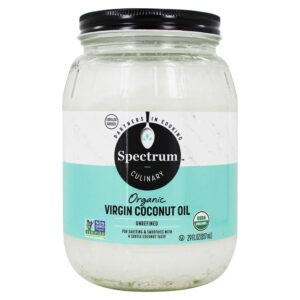 Comprar óleo de coco virgem orgânico - 29 fl. Oz. Spectrum essentials preço no brasil óleo de coco suplementos nutricionais suplemento importado loja 129 online promoção -