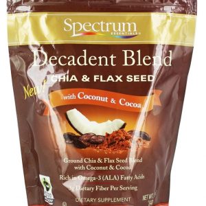 Comprar mistura decadente de chia & flaxseed - 12 oz. Spectrum essentials preço no brasil alimentos & lanches sopa suplemento importado loja 127 online promoção -