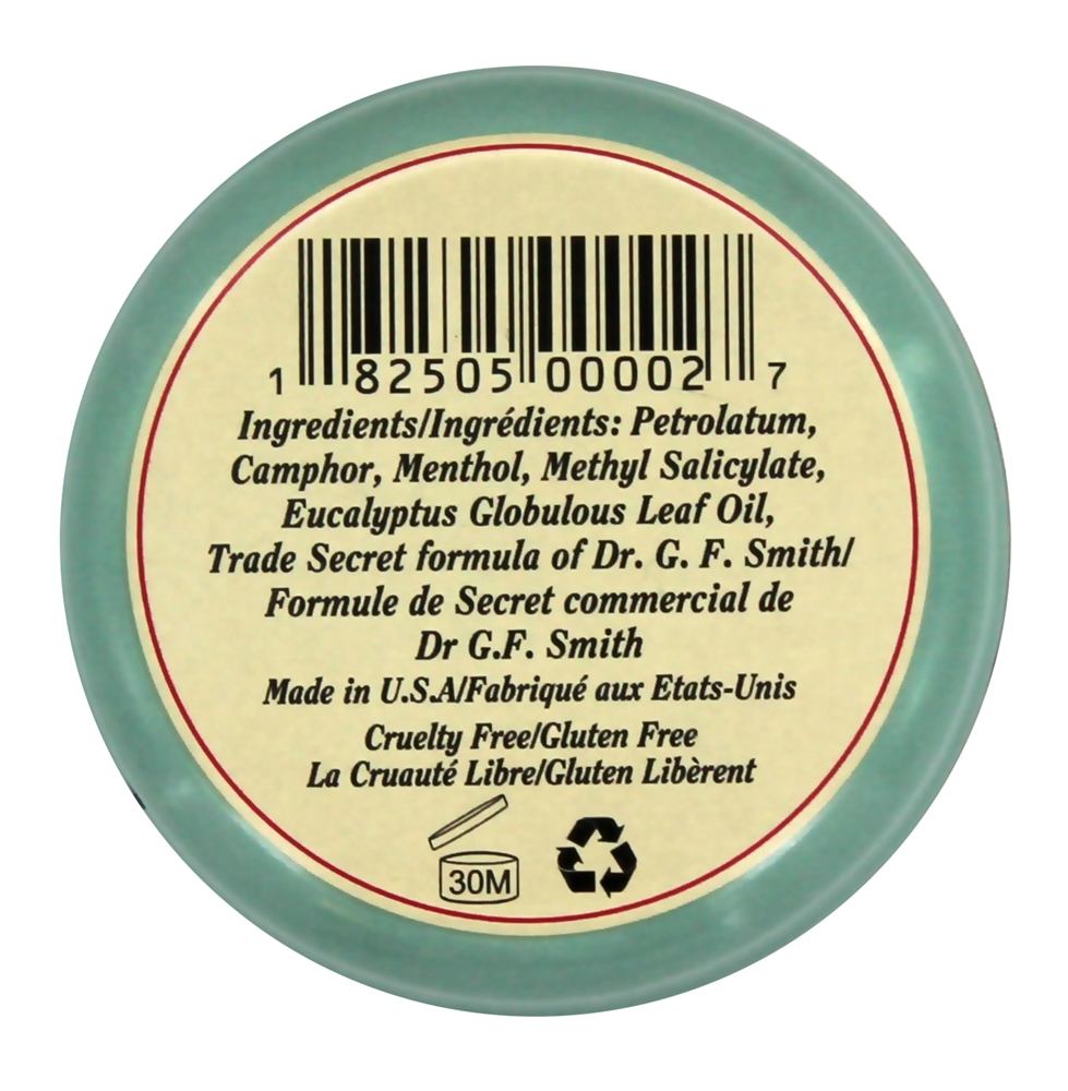 Mentol e Eucalipto do Bálsamo Corporal de Smith - 0.8 oz. Rosebud Perfume Co. - Imagem 2