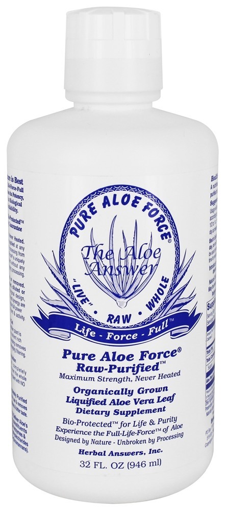 Pure Aloés Forçar Líquido - 32 fl. oz. Herbal Answers