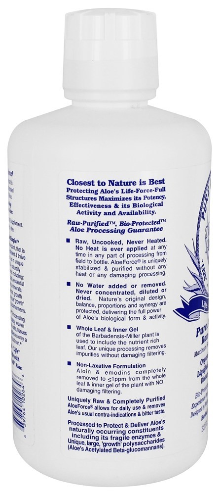 Pure Aloés Forçar Líquido - 32 fl. oz. Herbal Answers - Imagem 4