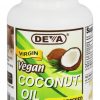 Comprar óleo de coco virgem vegano - 90 tampas veganas deva nutrition preço no brasil suplementos nutricionais theanine suplemento importado loja 9 online promoção -