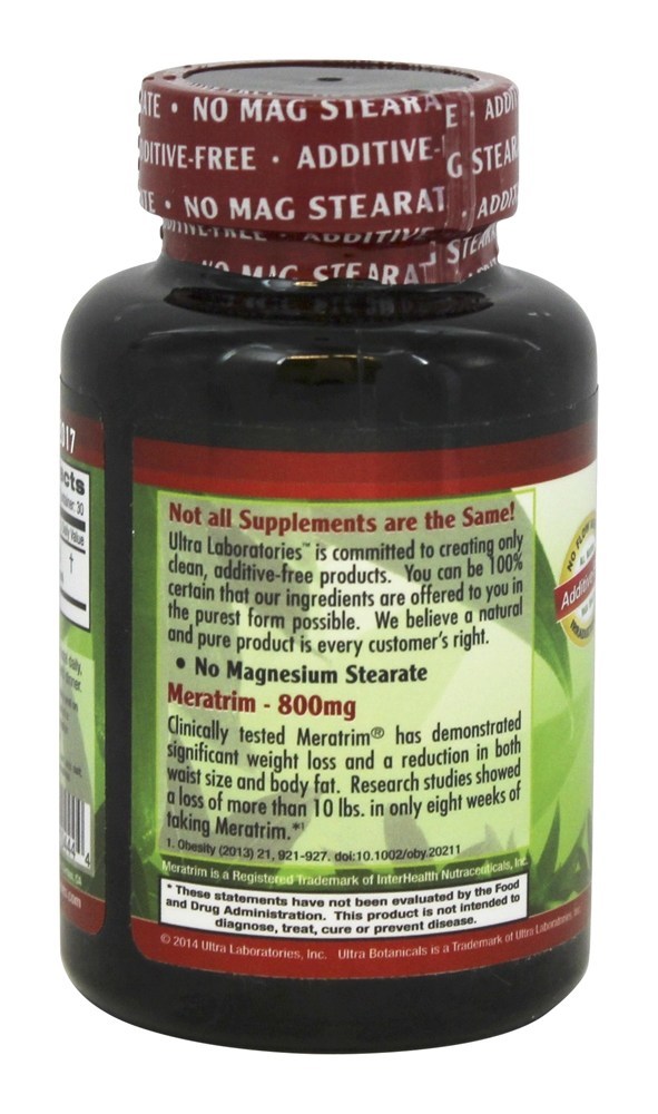 Meratrim 800 mg. - Cápsulas 60 Ultra Botanicals - Imagem 3