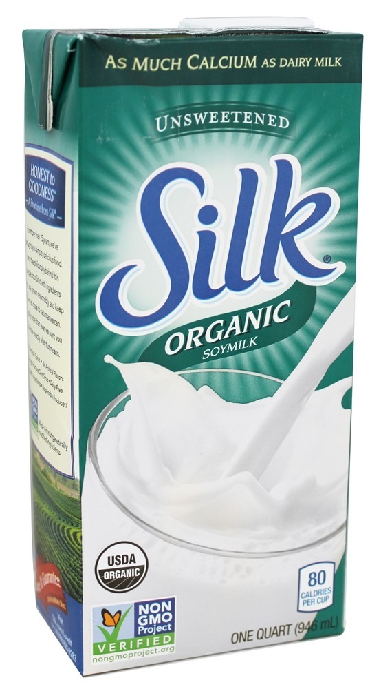 Leite de soja orgânico sem açúcar - 32 fl. oz. Silk