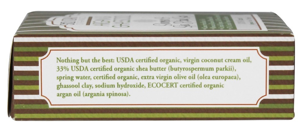 Shampoo e Spa Sabonete Ritual Argan & Gassool - 4 oz. Shea Terra Organics - Imagem 2
