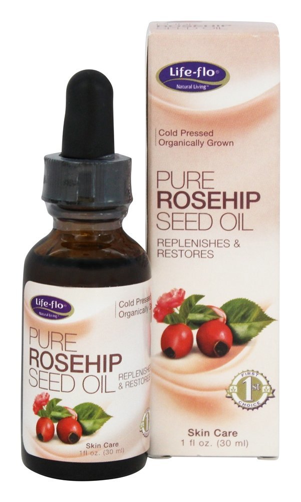 Pure Óleo de Semente de Rosa Mosqueta - 1 fl. oz. Life-Flo