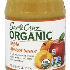 Molho de Maçã Orgânico Apricot - 23 oz. Santa Cruz Organic