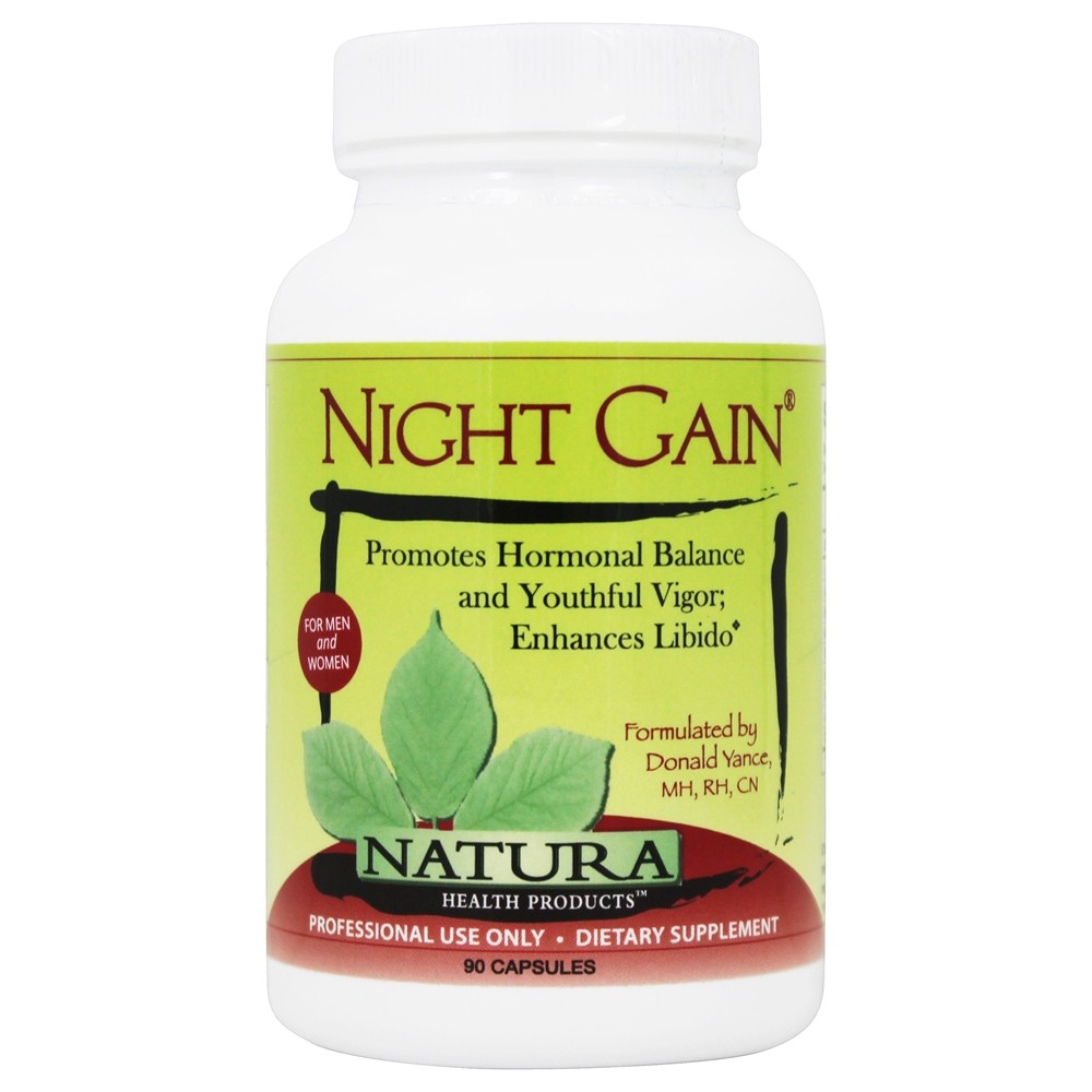 Night Gain Para Manutenção do Equilíbrio Hormonal - Cápsulas 90 Natura Health Products