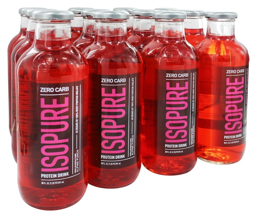 Isopure Zero Carb RT Alpino Soco - 20 fl. oz. Nature's Best - Imagem 4
