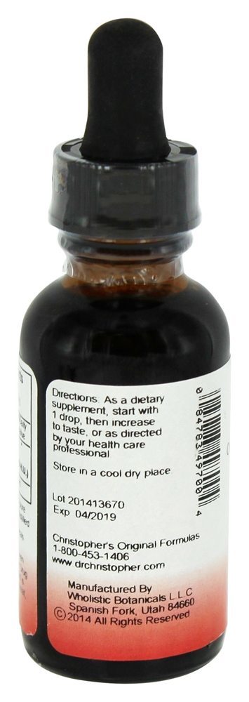 Extrato de Caiena Quente - 1 oz. Dr. Christopher's Original Formulas - Imagem 3