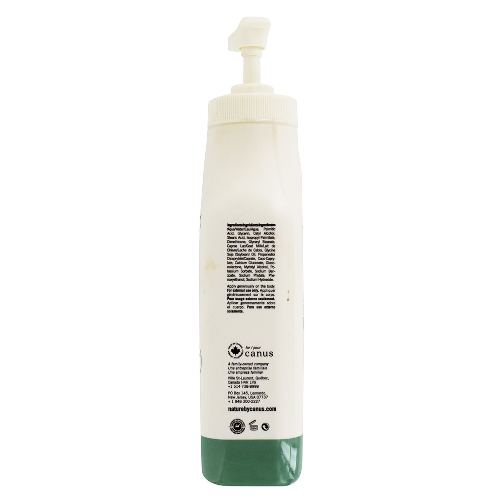 Loção de corpo de leite de cabra cremosa natureza livre de fragrância - 11.8 fl. oz. Canus - Imagem 2