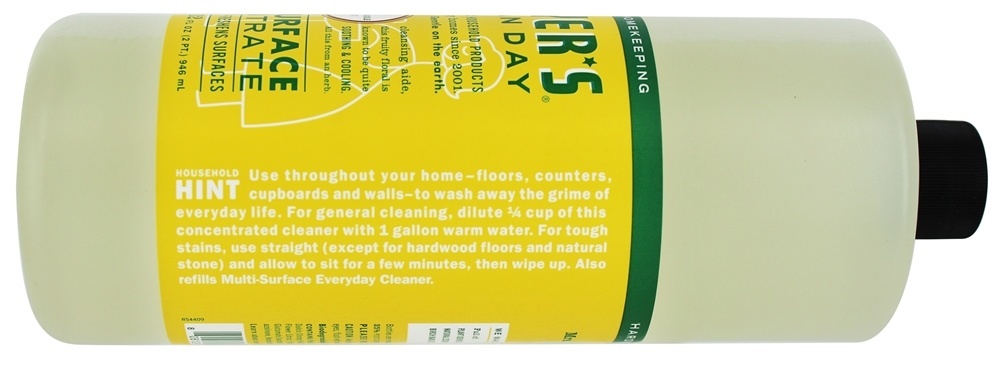 Dia limpo de multi-superfície Concentrado Madressilva - 32 fl. oz. Mrs. Meyer's - Imagem 3