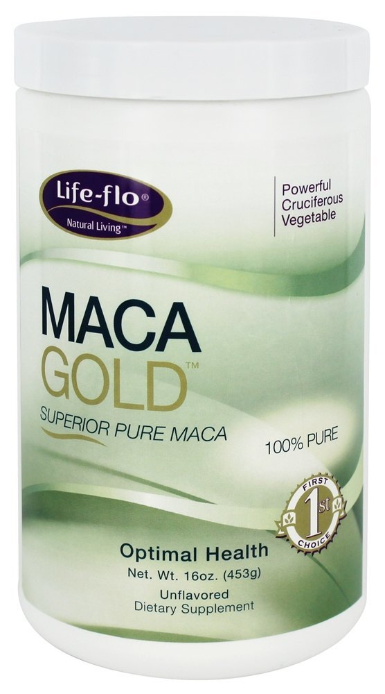 Maca Ouro Superior Pure Maca Unflavored - 16 oz. Life-Flo