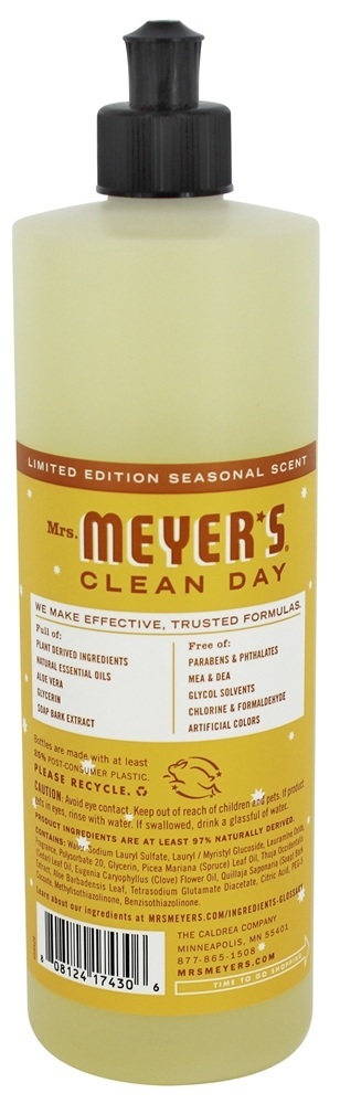 Sabonete Líquido Limpo Dia Sabonete Líquido Laranja - 16 fl. oz. Mrs. Meyer's - Imagem 2