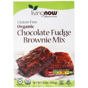Comprar vivendo agora sem glúten organic chocolate fudge brownie mix - 16 oz. Now foods preço no brasil alimentos & lanches assados suplemento importado loja 59 online promoção -
