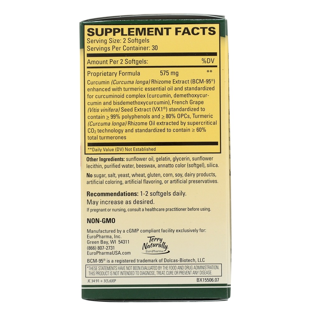 Terry naturalmente BCM95 + OPC - 60 Softgels EuroPharma - Imagem 2