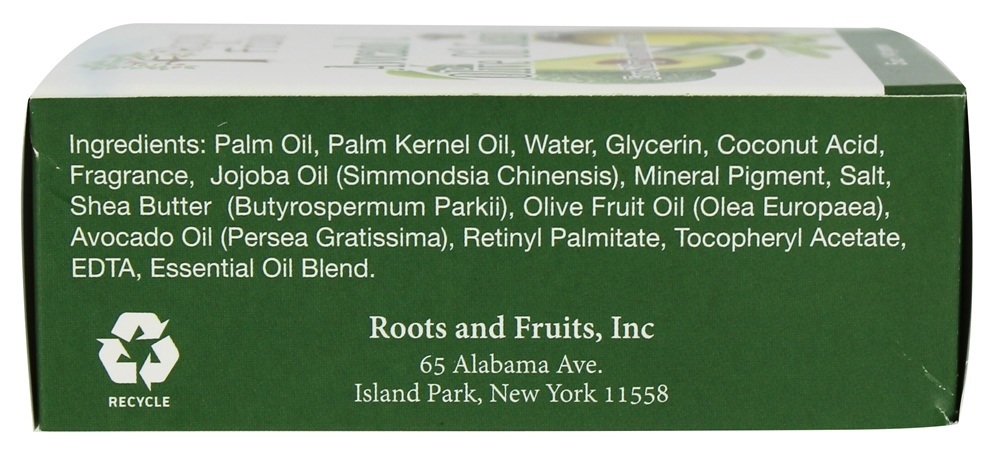 Sabonete de Abacate e Azeite para Pele Suave e Suave - 5 oz. Roots & Fruits - Imagem 2
