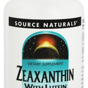 Zeaxantina com Luteína 10 mg. - Cápsulas 120 Source Naturals