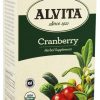 Comprar chá de arando orgânico - 24 saquinhos de chá alvita preço no brasil chás de cranberry chás e café suplemento importado loja 1 online promoção -