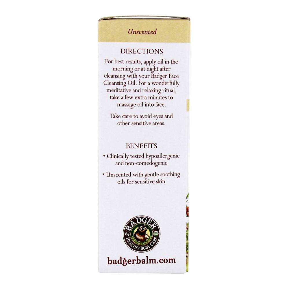 Rosto Oil Unscented - 1 fl. oz. Badger - Imagem 3