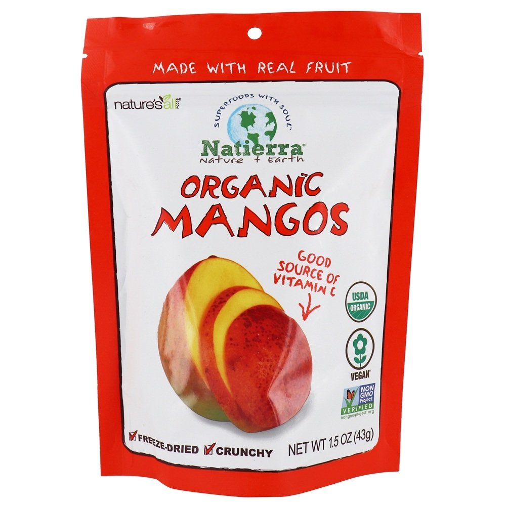 Mangas liofilizadas Natierra - 1.5 oz. Nature's All Foods