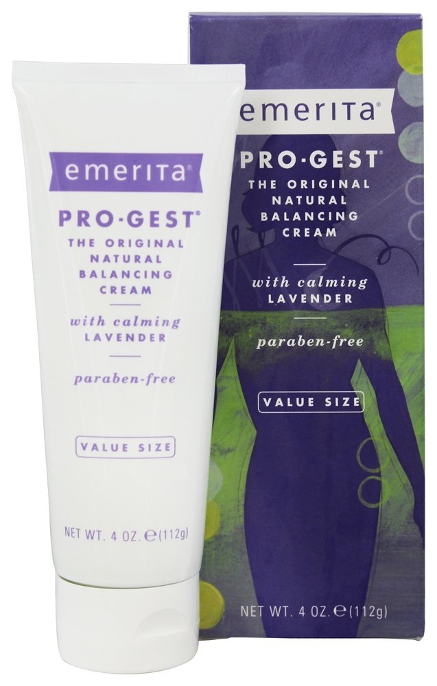 Lavanda de acalmação de creme de equilíbrio natural original de Pro Gest - 4 oz. Emerita