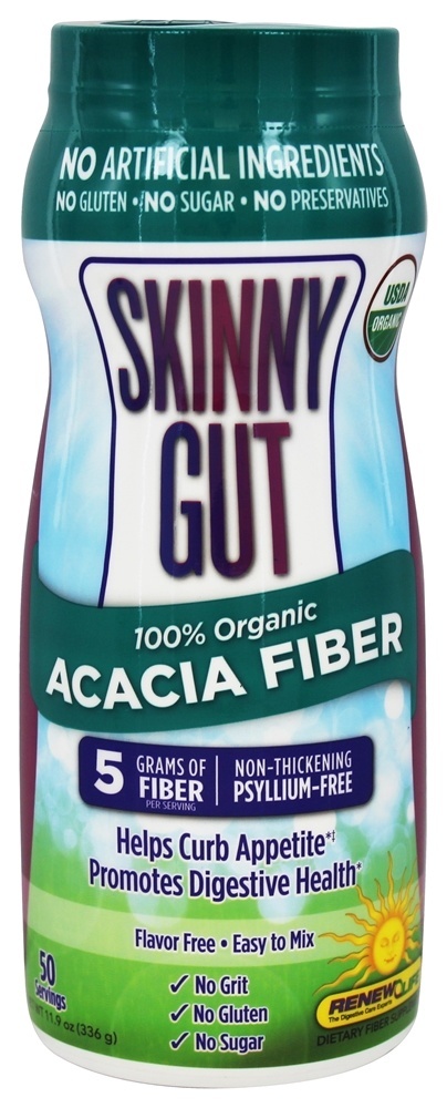 Fibra de Acácia Orgânica Skinny 100 % - 11.9 oz. Renew Life