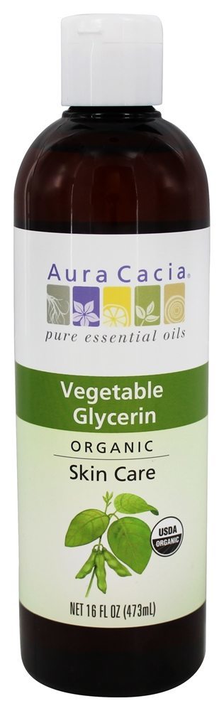 Cuidado de pele de glicerina vegetal orgânico - 16 fl. oz. Aura Cacia