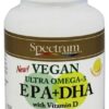 Comprar vegan ultra omega-3 epa + dha com vitamina d sabor limão - 60 softgels spectrum essentials preço no brasil suplementos nutricionais vegan omega 3 suplemento importado loja 1 online promoção -