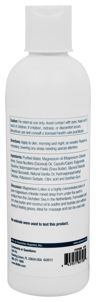 Loção De Magnésio - 8 fl. oz. Life-Flo - Imagem 2