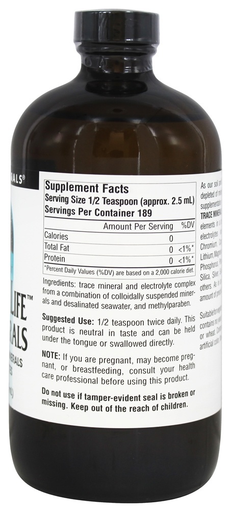 ColloidaLife Oligoelementos - 16 fl. oz. Source Naturals - Imagem 2
