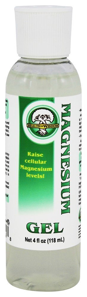 Gel De Magnésio - 4 fl. oz. Health and Wisdom