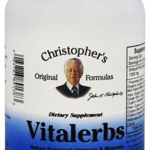 Comprar vitalerbs - cápsulas vegetarianas 180 dr. Christopher's original formulas preço no brasil vitaminas de alimento integral vitaminas e minerais suplemento importado loja 9 online promoção -