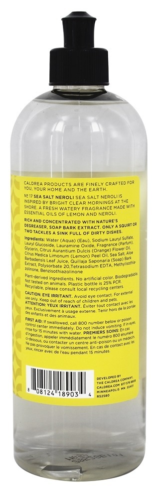 Saboneteira Sal Marinho Neroli - 16 fl. oz. Caldrea - Imagem 2