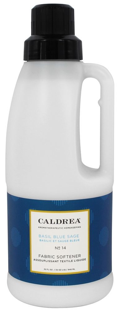 Tecido Amaciante Manjericão Azul Sábio - 32 fl. oz. Caldrea