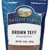Comprar brown teff - 15 oz. Shiloh farms preço no brasil alimentos & lanches grãos suplemento importado loja 1 online promoção -