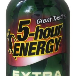 Energia Tiro Extra Força Morango-Melancia - 1.93 fl. oz. 5-Hour Energy