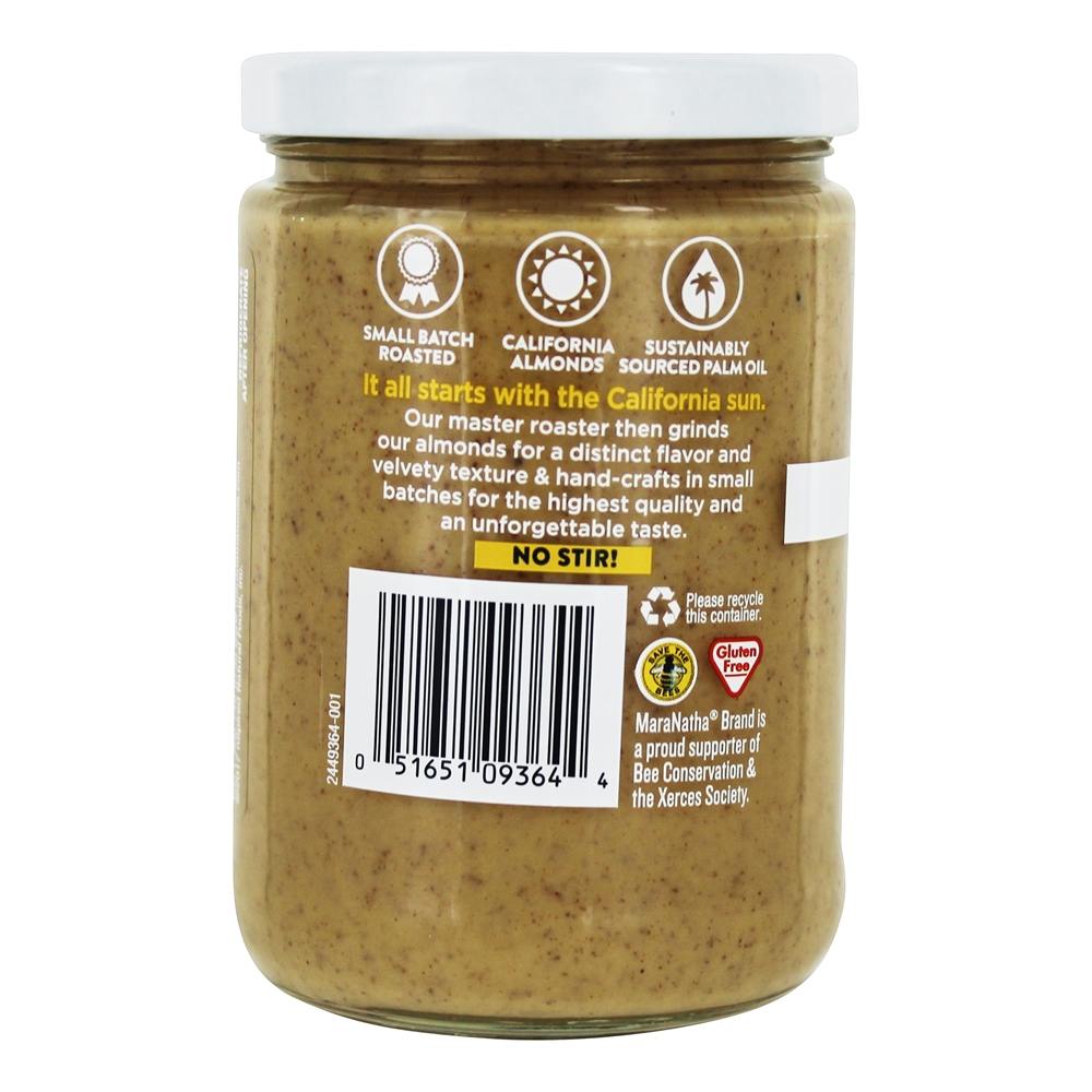 Não amassar manteiga de amêndoa com caramelo cremoso - 12 oz. MaraNatha - Imagem 3