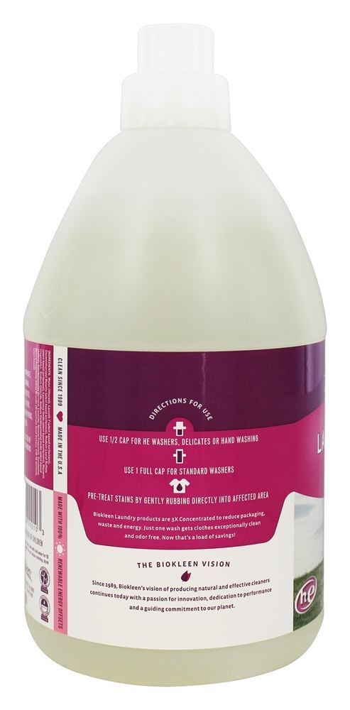 Esporte Lavanderia Líquido 128 Cargas Lavanda & Eucalipto - 64 fl. oz. Biokleen - Imagem 3