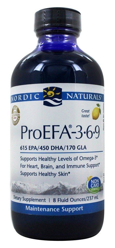 ProEFA - 369 Sabor Limão - 8 fl. oz. Nordic Naturals Professional