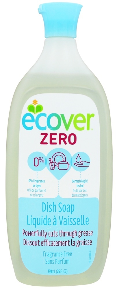 Zero Prato Sabão Unscented - 25 fl. oz. Ecover