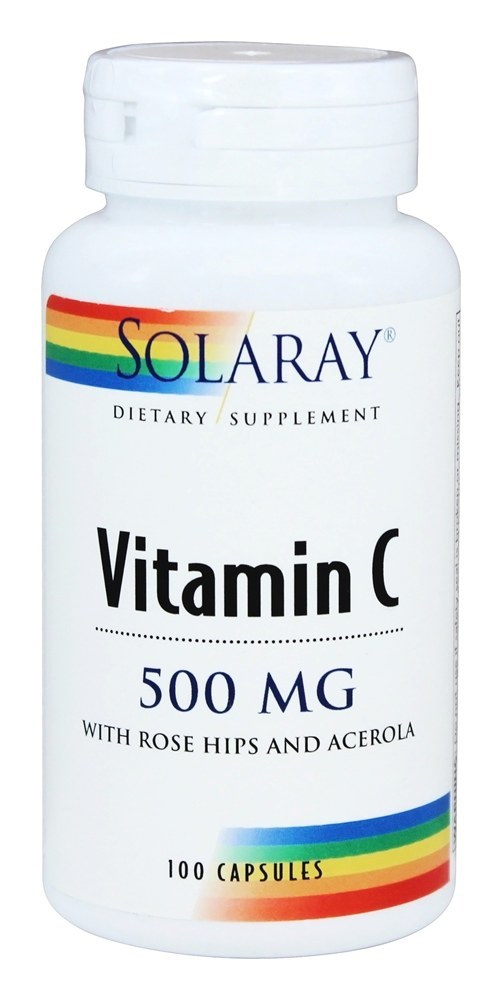 Vitamina C 500 mg. - Cápsulas 100 Solaray