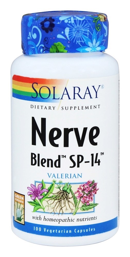 Nerve Blend SP-14 - Cápsulas vegetarianas 100 Solaray